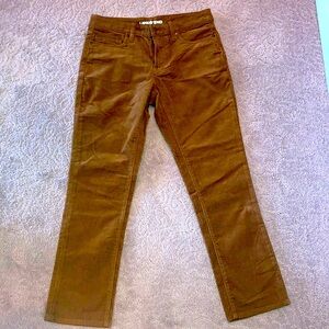 Faux Corduroy Cotton Pants